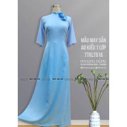 Áo Dài Phom Trẻ Kiểu Truyền Thống TTKLT916